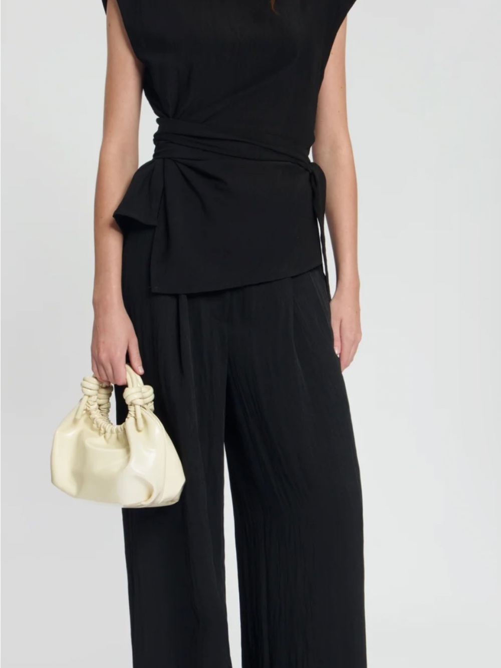 Wren Black Kids Flare Pants